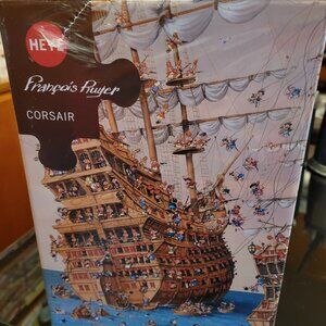 Brand New!  Heye Corsair (Pirate) 1000pc jigsaw puzzle by Francois Ruyer